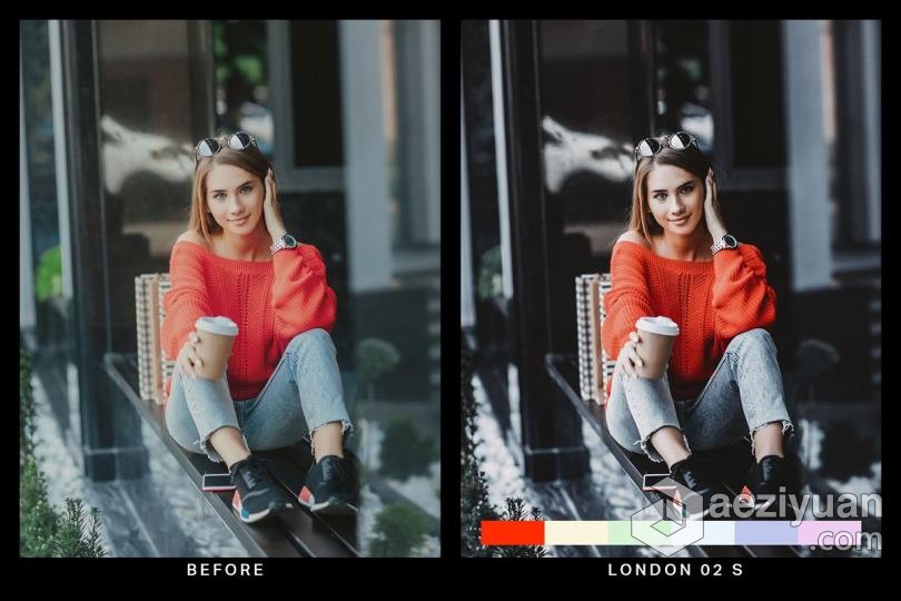 城市街拍黑暗胶片INS风格LR预设/LUTs预设 20 Black Lightroom Presets and LUTs街拍,黑暗,胶片,风格,black - AE资源网 www.aeziyuan.com