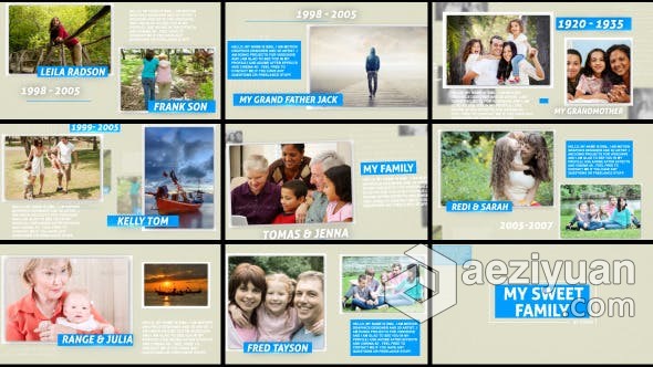 公司企业发展时间线图文幻灯片甜蜜婚礼家庭回忆相册 AE模板 AE工程文件 My Sweet Family企业发展,图文,幻灯片,甜蜜婚礼,家庭 - AE资源网 www.aeziyuan.com