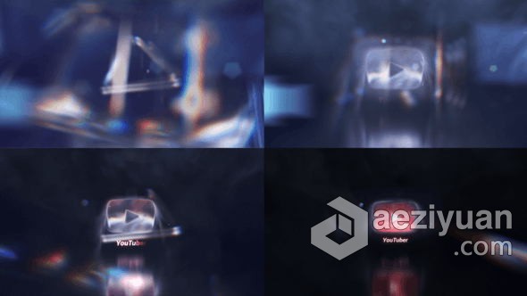 大气典雅眩光镜头光效水晶LOGO烟雾效果视频片头 AE模板 AE工程文件 Cinematic Studio Crystal Logo Intro Reveal大气,典雅,眩光,镜头,光效 - AE资源网 www.aeziyuan.com