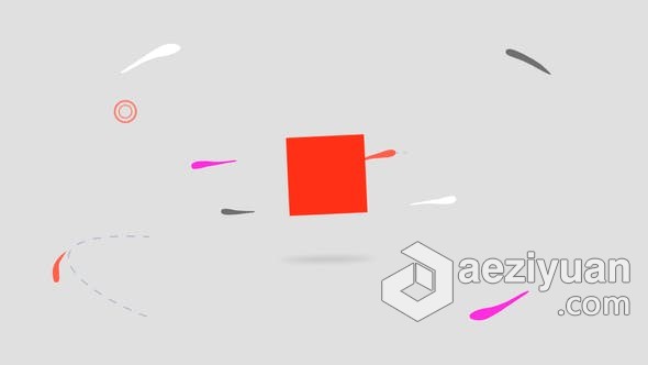 简单扁平图形动画LOGO标志视频片头效果制作 AE模板 AE工程文件 Minimal Shape Quik Logo简单,扁平,图形,动画,标志 - AE资源网 www.aeziyuan.com