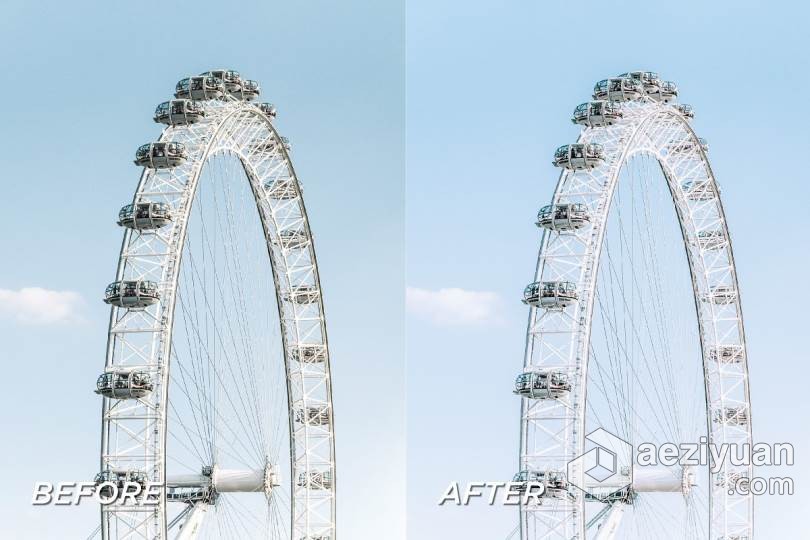 伦敦春季人文旅拍Lightroom预设/手机APP预设 5 London Lightroom Presets伦敦,春季,人文,lightroom,预设 - AE资源网 www.aeziyuan.com