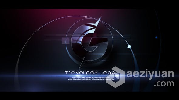 故障3D标志LOGO动画科技人IT技术公司宣传片头视频 AE模板 AE工程文件 Glitch Tech Logo故障,标志,动画,科技,公司 - AE资源网 www.aeziyuan.com