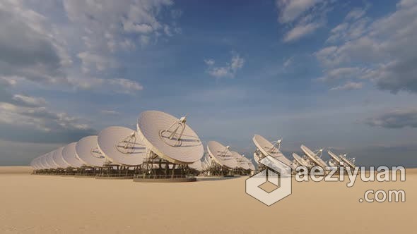 3D空间基地太空雷达探测动画卫星数据传输情报介绍背景视频素材 Space Radar空间,基地,太空,雷达,探测 - AE资源网 www.aeziyuan.com