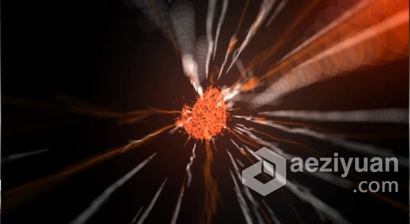 粒子线条特效动画演绎标志视频片头 AE模板 AE工程文件 Intense Particles Logo粒子,线条,特效动画,演绎,标志 - AE资源网 www.aeziyuan.com