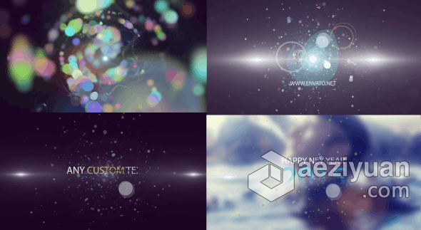 漂亮光斑粒子旋转动画演绎视频片头LOGO标志制作 AE模板 AE工程文件 Minimal Particle Logo漂亮,粒子,动画,演绎,视频 - AE资源网 www.aeziyuan.com