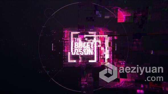 故障动画LOGO视频片头科技青少年编程兴趣班宣传 AE模板 AE工程文件 The Logo Glitch Animation Project故障,动画,视频,片头,科技 - AE资源网 www.aeziyuan.com