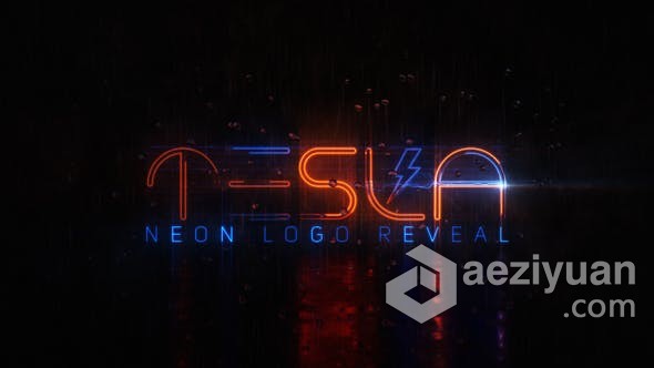 制作电力闪烁光线霓虹灯LOGO动画效果视频片头 AE模板 AE工程文件 Electricity Neon Logo制作,电力,闪烁,光线,霓虹灯 - AE资源网 www.aeziyuan.com