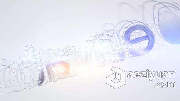 4K分辨率片头干净明亮3D轮廓发光LOGO动画公司视频片头 AE模板 AE工程文件 Clean Logo 2分辨率,片头,干净,明亮,轮廓 - AE资源网 www.aeziyuan.com