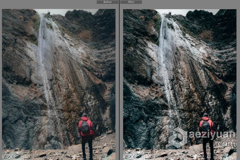 户外旅行者喜怒无常黑暗情绪LR预设/手机APP滤镜 Traveler Lightroom Outdoor Presets户外旅行,喜怒无常,黑暗,情绪,预设 - AE资源网 www.aeziyuan.com