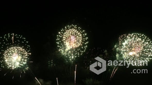 庆祝活动焰火烟花影视视频素材 Firework (Stock Footage) - AE资源网 www.aeziyuan.com