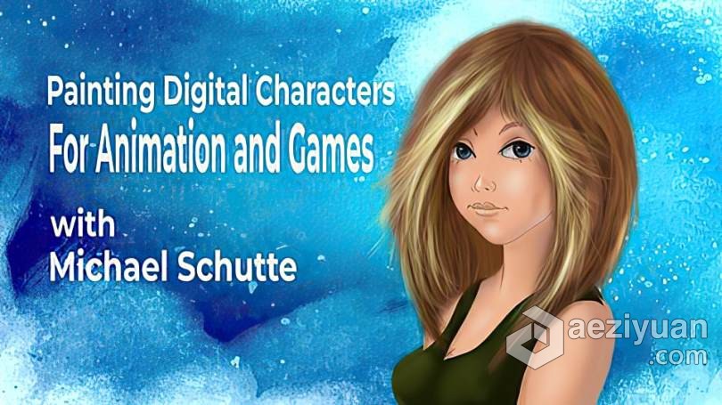 游戏角色数字绘画技能训练视频教程 Painting Digital Characters for Animation and Game-Industry游戏角色,技能,训练,painting,digital - AE资源网 www.aeziyuan.com