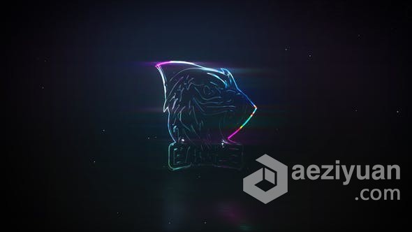 霓虹灯玻璃毛刺RGB分割故障动画LOGO片头制作 AE模板 AE工程文件 Neon Glass | Glitch Logo Reveal霓虹灯,玻璃,毛刺,分割,故障 - AE资源网 www.aeziyuan.com