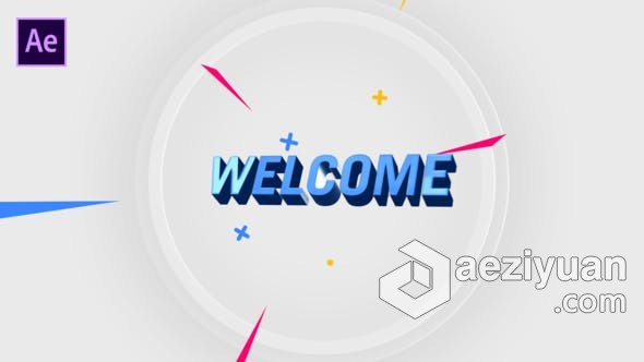 现代简单网站频道互联网公司3D标志LOGO动画 AE模板 AE工程文件 3D Logo Intro Youtube现代,网站,频道,互联网公司,公司 - AE资源网 www.aeziyuan.com