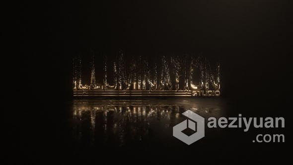 制作华丽粒子掉落汇聚成LOGO标志金属片头 AE模板 AE工程文件 Chrome Particles Logo制作,华丽,粒子,掉落,汇聚 - AE资源网 www.aeziyuan.com