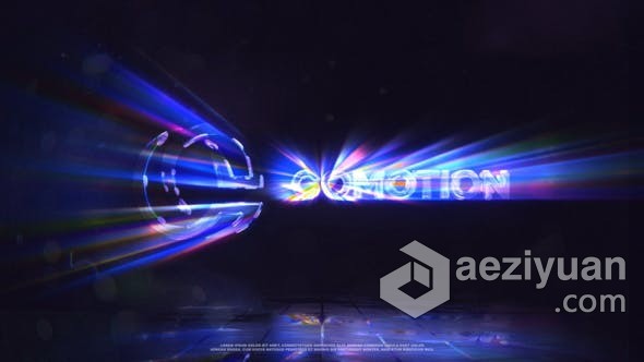 抽象闪烁体积光线揭示大气标志logo片头 AE模板 AE工程文件 Light Rays Logo抽象,体积,光线,揭示,大气 - AE资源网 www.aeziyuan.com