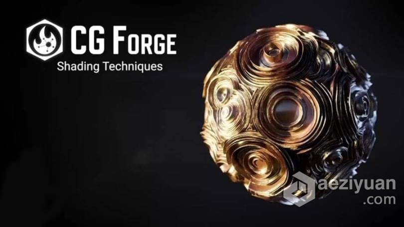 Houdini纹理绘制着色大师级训练视频教程合集 CGForge – Shading Techniques 1 2 And 3houdini,纹理,绘制,着色,大师 - AE资源网 www.aeziyuan.com