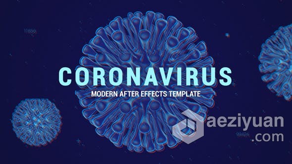新型冠状病毒介绍视频制作预防肺炎病毒传播幻灯片 AE模板 AE工程文件 Coronavirus Slides新型冠状病毒,冠状病毒,介绍,视频制作,预防 - AE资源网 www.aeziyuan.com