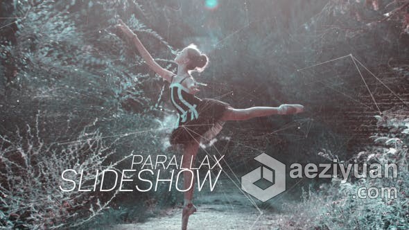 科技感视差效果分割划动转场幻灯片 AE模板 AE工程文件 Parallax Slideshow科技感,视差,效果,分割,划动 - AE资源网 www.aeziyuan.com