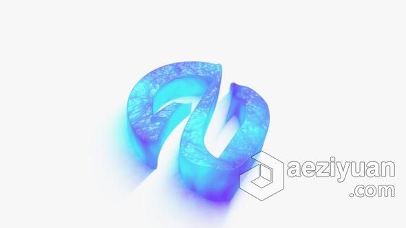 三维波浪水液体特效动画视频片头标志演绎 AE模板 AE工程文件 3D Waves Logo波浪,液体,特效动画,视频,片头 - AE资源网 www.aeziyuan.com