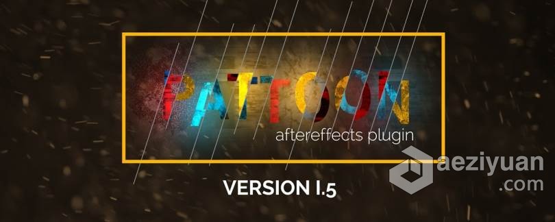 图层纹理贴图背景制作AE插件 Pattoon Texturing Plugin V1.5.1 Win/Mac + 使用教程图层,纹理贴图,背景,制作,插件 - AE资源网 www.aeziyuan.com