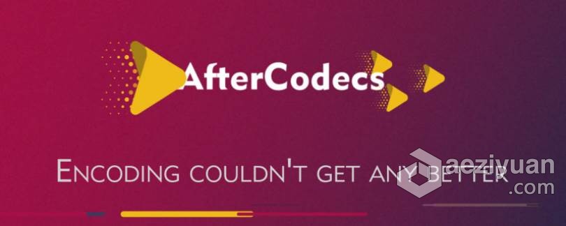 特殊编码加速输出渲染AE/PR/AME插件 AfterCodecs v1.10.0 Win特殊,编码,加速,输出,渲染 - AE资源网 www.aeziyuan.com