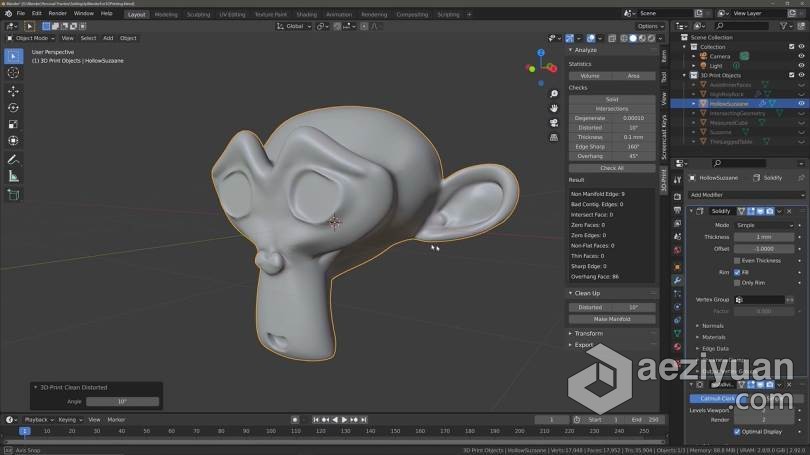 Blender 3D打印技术核心原则训练视频教程blender,3d打印技术,技术,核心原则,训练 - AE资源网 www.aeziyuan.com