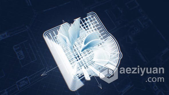 3D网格蓝图施工建筑公司标志效果动画视频 AE模板 AE工程文件 Blueprint 3D Construction Logo网格,蓝图,施工,建筑公司,公司标志 - AE资源网 www.aeziyuan.com