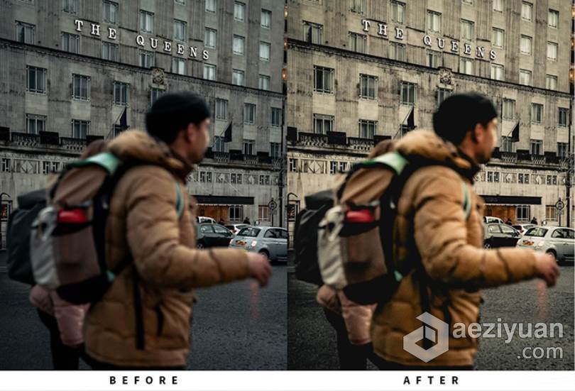 街拍人像影院级电影胶片Lightroom预设 Cinematic Lightroom Presets街拍,人像,影院,电影胶片,lightroom - AE资源网 www.aeziyuan.com