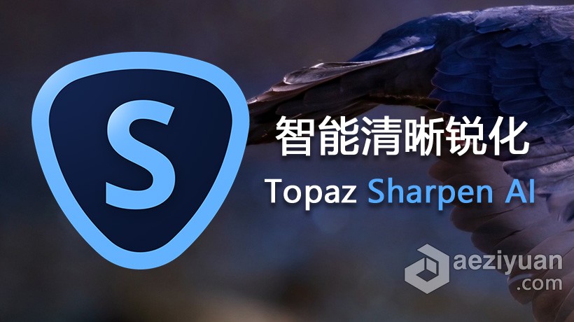 人工智能清晰锐化PS插件 Topaz Sharpen AI 1.2.0 WINX64人工智能,清晰,插件 - AE资源网 www.aeziyuan.com