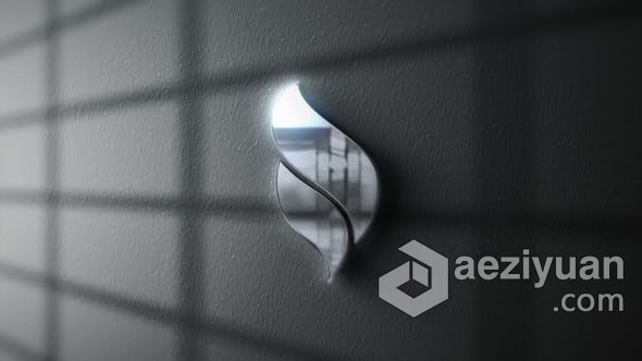 墙上体积影子3D金属玻璃光面LOGO视频动画片头 AE模板 AE工程文件 Volumetric Wall Shadow Logo体积,影子,光面,视频,动画片 - AE资源网 www.aeziyuan.com