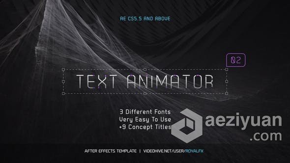 标题动画预设库 AE模板 AE工程文件 TypeX - Pure Pack: Title Animation Presets Library标题,动画,预设,ae模板,工程 - AE资源网 www.aeziyuan.com