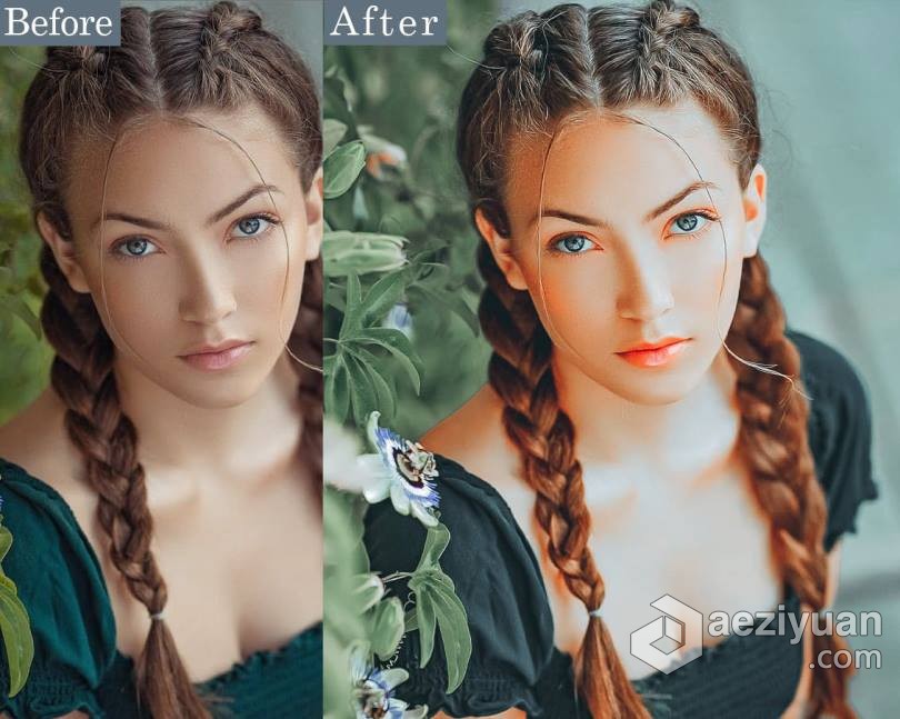 完美通透人像肌肤Lightroom预设/手机APP预设 2lagus presets v11完美,通透,人像,肌肤,lightroom - AE资源网 www.aeziyuan.com