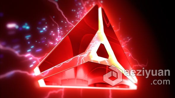 AE模板  霓虹灯冲击闪电粒子发光金属LOGO特效视频 AE工程 AE文件霓虹灯,冲击,闪电,粒子,金属 - AE资源网 www.aeziyuan.com