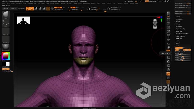 ZBrush教程 Zbrush 2021数字雕刻全面核心技术大师班视频教程教程,zbrush,数字,雕刻,全面 - AE资源网 www.aeziyuan.com