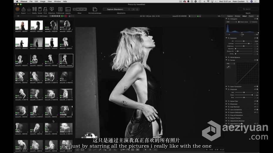 摄影师Peter Coulson与Shay为服装品牌Essua商业时装拍摄教程-中英字幕摄影师,peter,coulson,服装品牌,商业 - AE资源网 www.aeziyuan.com