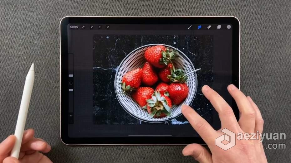 Procreate入门级照片后期修饰编辑处理教程入门,照片后期,修饰,编辑,处理 - AE资源网 www.aeziyuan.com
