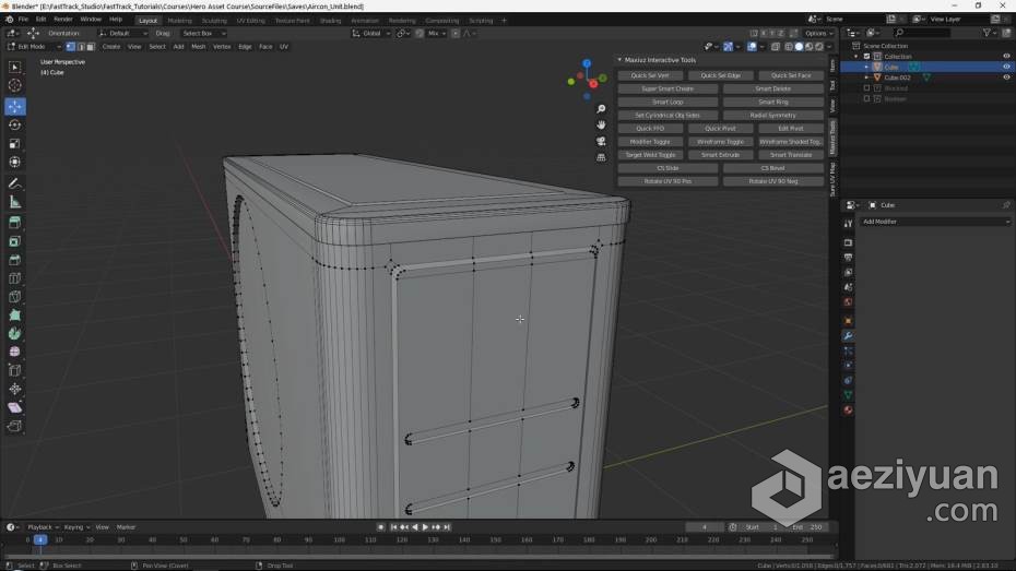 Blender教程 Blender游戏道具资产超详细完整制作工作流程教程blender,教程,游戏道具,资产,详细 - AE资源网 www.aeziyuan.com