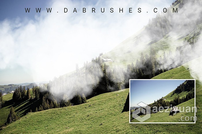 PS笔刷 30个逼真的烟雾烟熏镜头PS笔刷包 30 Smoke Brushes for Photoshop笔刷,真的,烟雾,烟熏,镜头 - AE资源网 www.aeziyuan.com