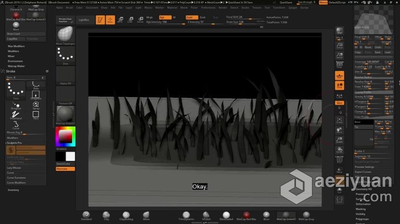 Zbrush教程 Zbrush概念艺术环境从3D构建到2D绘制视频教程教程,概念艺术,环境,构建,绘制 - AE资源网 www.aeziyuan.com