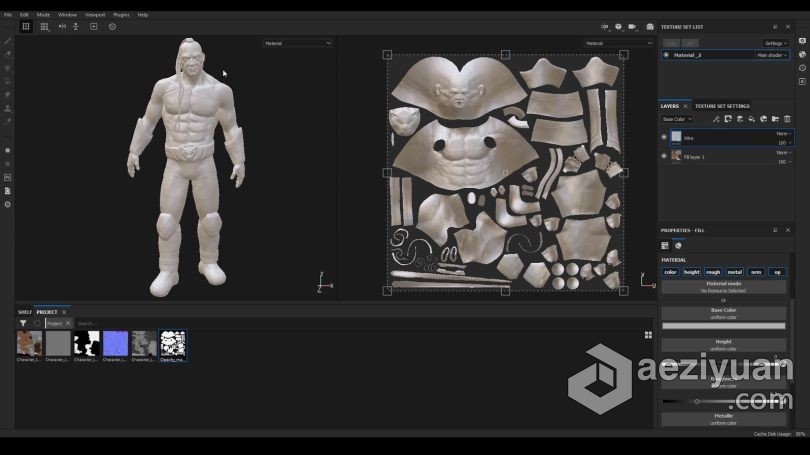 Zbrush教程 ZBrush游戏角色肖像逼真骨骼肌肉视制作频教程第二季教程,游戏角色,肖像,逼真,骨骼肌肉 - AE资源网 www.aeziyuan.com