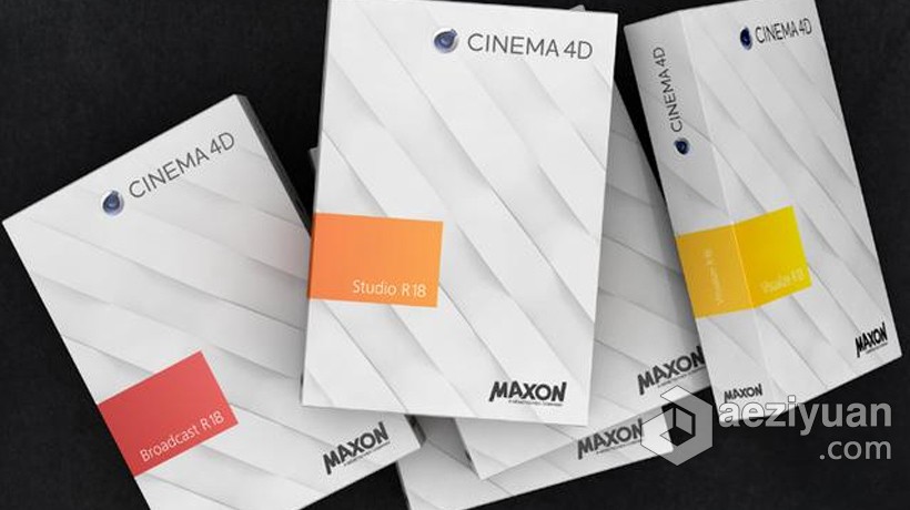 C4D R18三维软件中文版/英文版Maxon Cinema 4D Studio R18 Win/Mac版 免费下载中文版,英文版,cinema,studio,免费下载 - AE资源网 www.aeziyuan.com