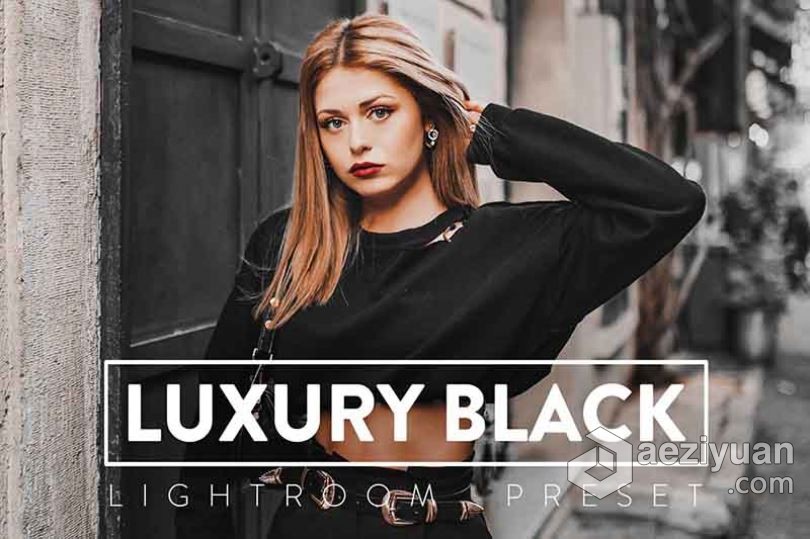 豪华黑暗情绪人像Lightroom预设与手机LR预设 Luxury Black Lightroom Presets豪华,黑暗,情绪,人像,lightroom - AE资源网 www.aeziyuan.com