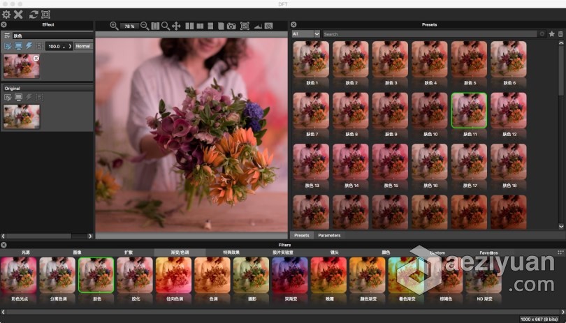 Digital Film Tools DFT for MAC汉化版 PS视觉特效调色插件合集 Digital Film Tools DFT for MAC V1digital,tools,汉化,视觉特效,调色 - AE资源网 www.aeziyuan.com