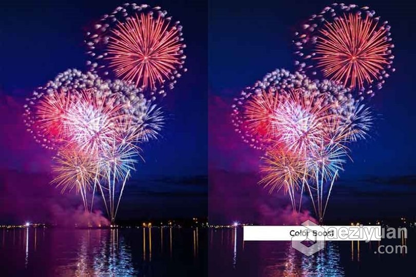 烟花摄影后期调色Lightroom预设手机lr预设及LUT预设 Fireworks Lightroom Presets LUTs烟花,摄影后期,lightroom,预设,手机 - AE资源网 www.aeziyuan.com