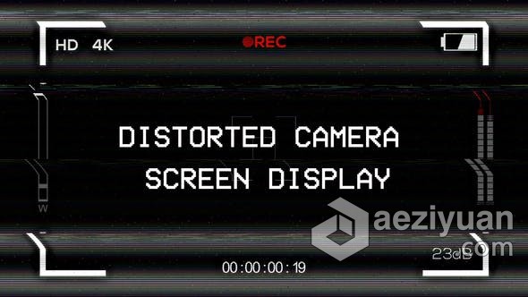 视频素材 5组效果RES录制视频时模拟损坏相机取景器显示屏幕效果视频素材下载视频素材,效果,录制,视频,模拟 - AE资源网 www.aeziyuan.com