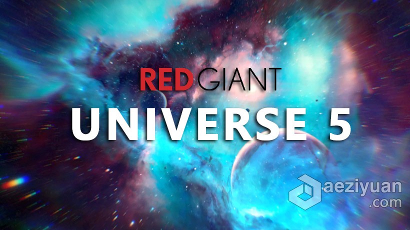 Universe v5.0.0 视频转场和效果插件AE/PR/FCPX/达芬奇/VEGAS Win/Mac - AE资源网 www.aeziyuan.com