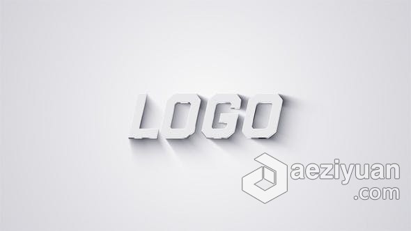 AE模板 挤压金属哑光面标志明亮LOGO视频片头 AE工程 AE文件挤压,金属,标志,明亮,视频 - AE资源网 www.aeziyuan.com