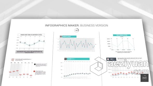 AE模板 信息图表制作工具企业分析业务统计动画介绍视频 AE工程 AE文件ae模板,信息图表,制作,工具,企业分析 - AE资源网 www.aeziyuan.com