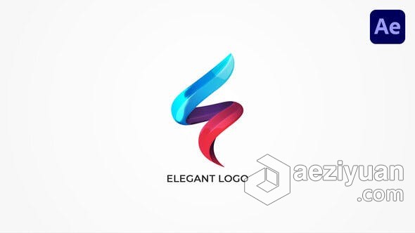 AE模板 3D边缘线条LOGO动画开场视频片头 AE工程 AE文件 - AE资源网 www.aeziyuan.com