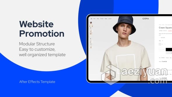 AE模板 简单通用网站宣传片电子商务商店介绍展示 AE工程 AE文件ae模板,简单,宣传片,电子商务,商务 - AE资源网 www.aeziyuan.com